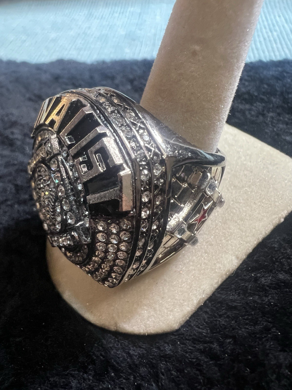 WOW Baseball Finalist Large Championship Style Ring Zinc Alloy Size 10(32)
