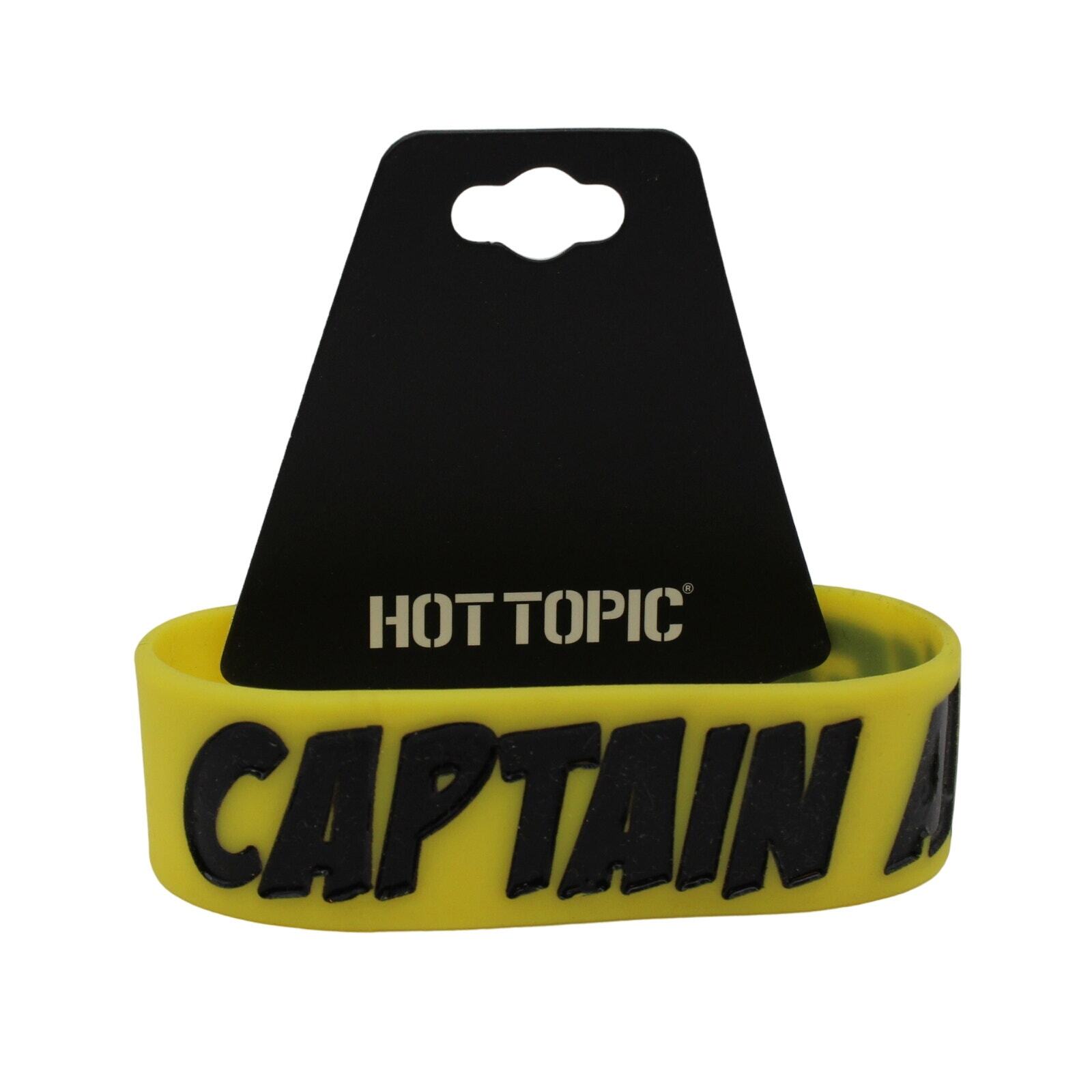 “CAPTAIN AWESOME” Silicone Wristband Bracelet from Hot Topic #B2188