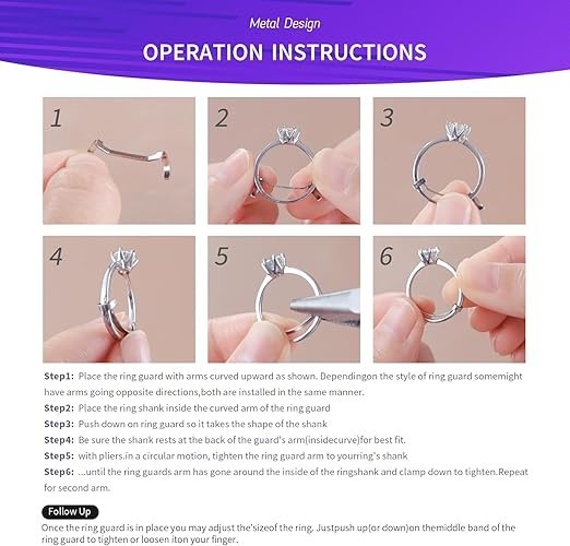 Ring Guard Set for Loose Rings 12 Pack Invisible Size Adjuster for Any Ring…
