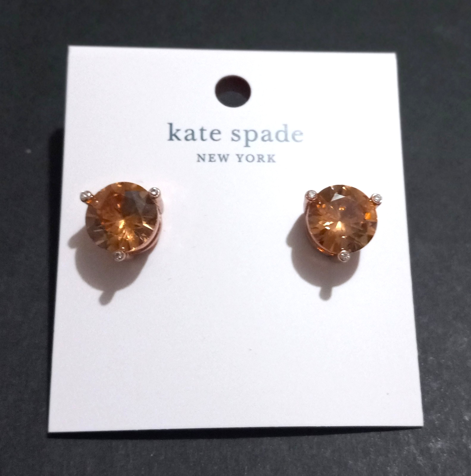 KATE SPADE LIGHT COLORADO STUDS EARRINGS NEW