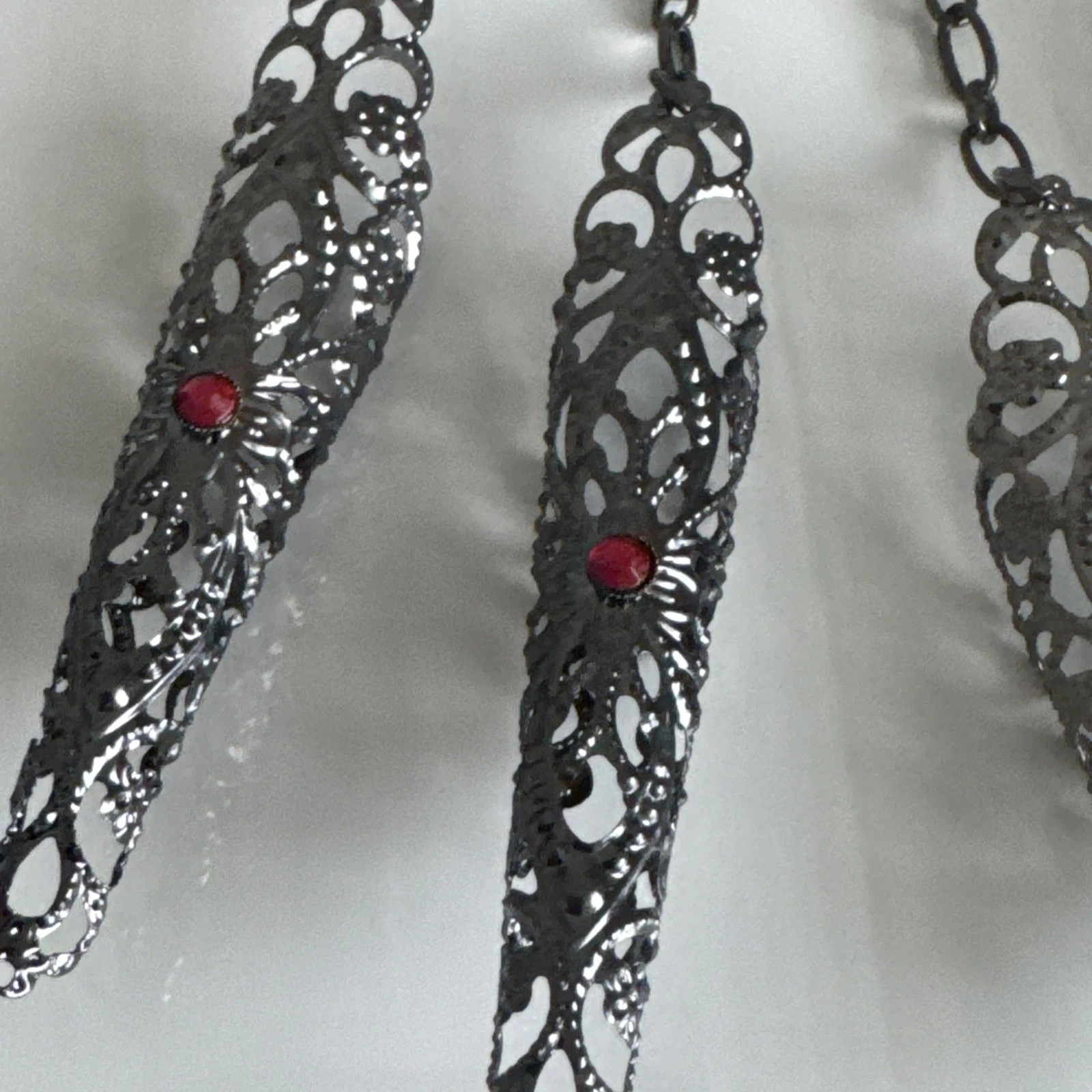 Punk, Metal Hand Chain Finger Bracelet, Gothic Slave Jewelry for Parties & More