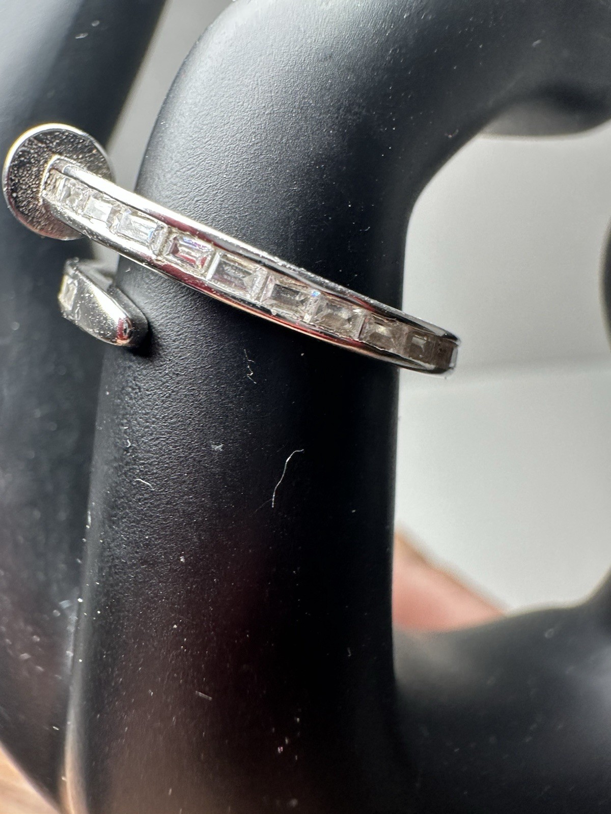 925 Sterling Silver Nail Ring. Ring Is Size 6.5.