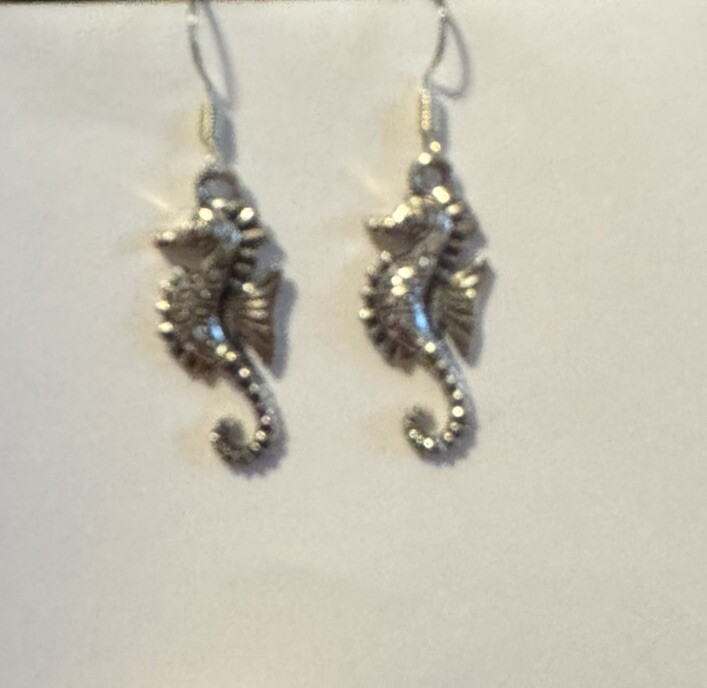 Seahorse Sea Horse Earrings