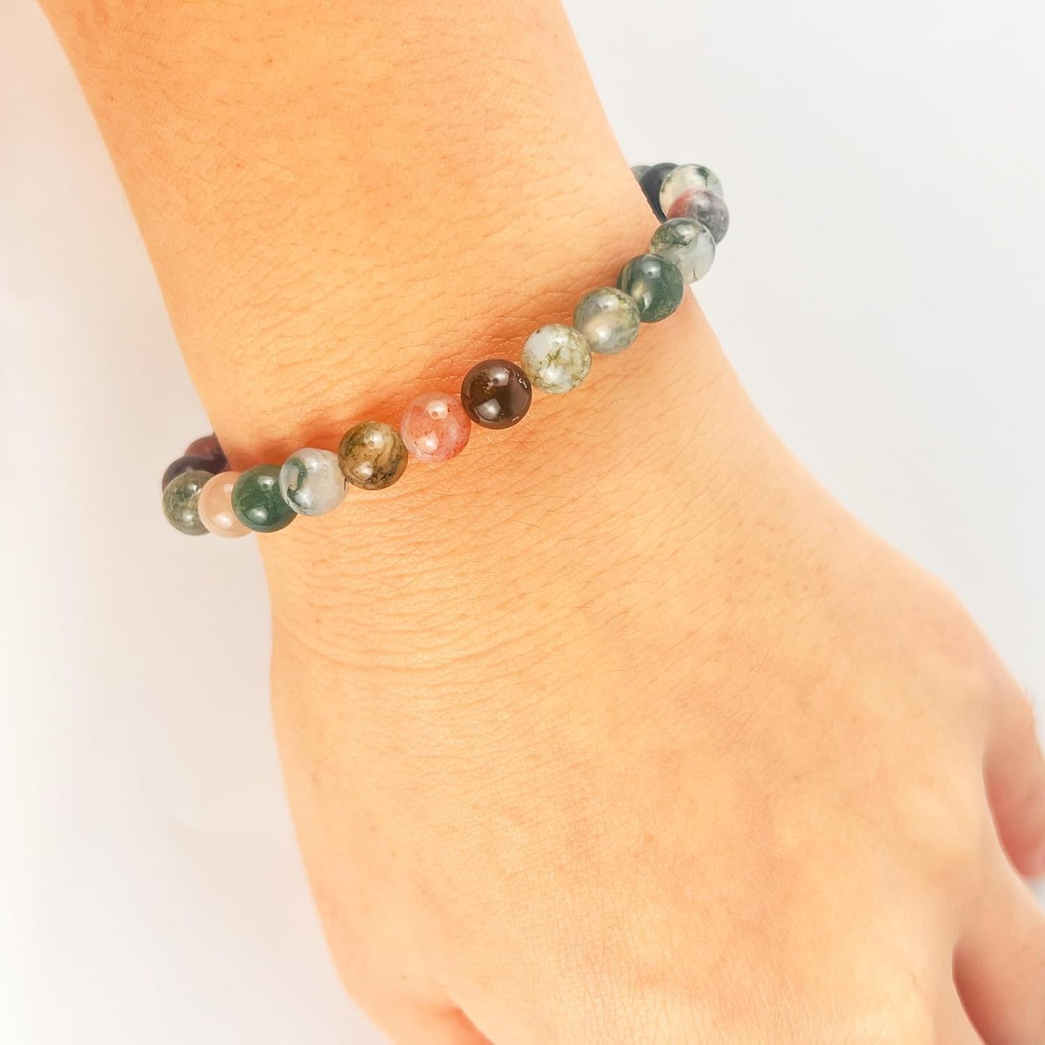 Handmade Healing Bracelet for Women – 6Mm Natural Gemstone Beads,