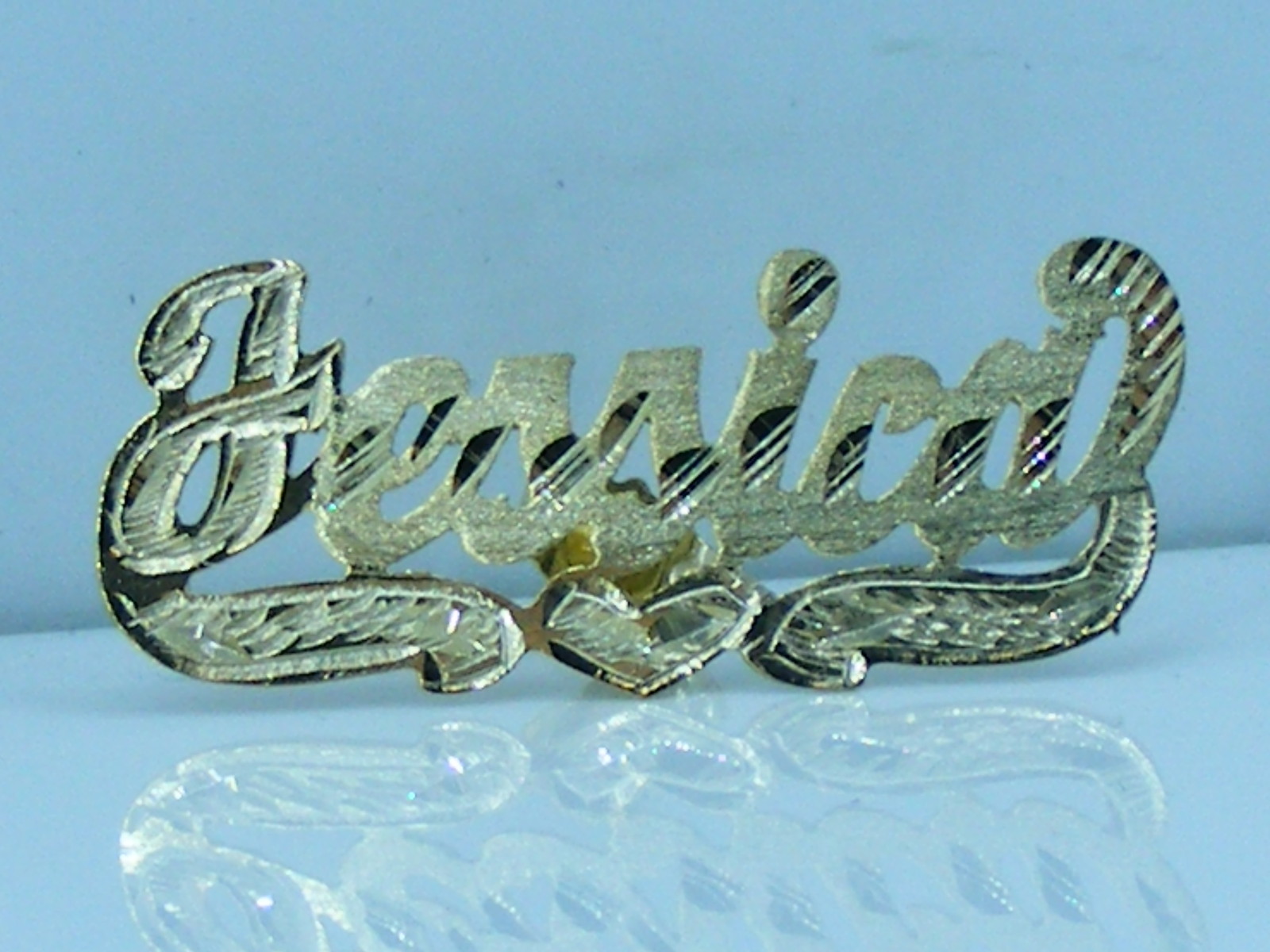 PERSONALIZED 14K GOLD PLATED 1″ STUD NAME EARRINGS ANY NAME UP TO 7 LETTERS FS6