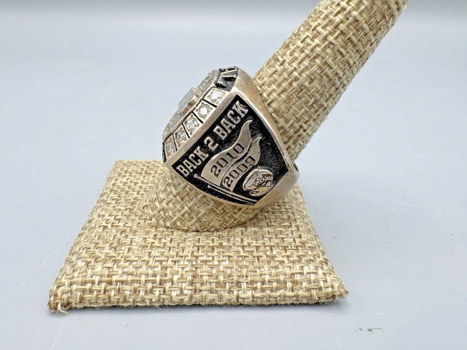 South Atlantic League Sterling Silver 925 Championship Ring Blue Claws 2010