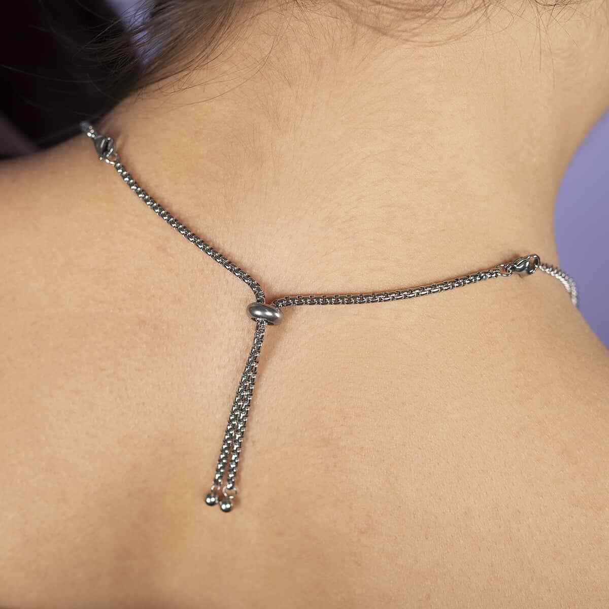 Adjustable Bolo Extender Box Chain 4 Inches Lobster Lock Stainless Steel