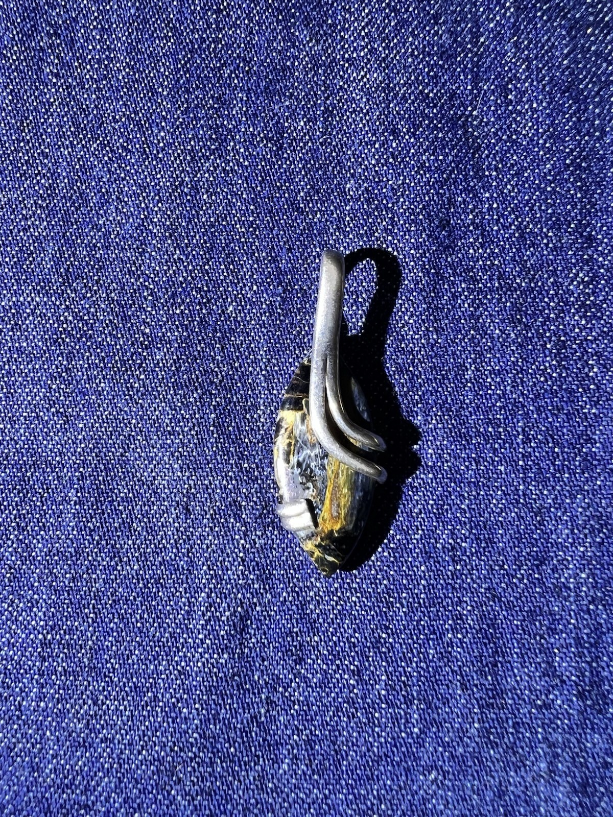 Pietersite Marquise Pendant