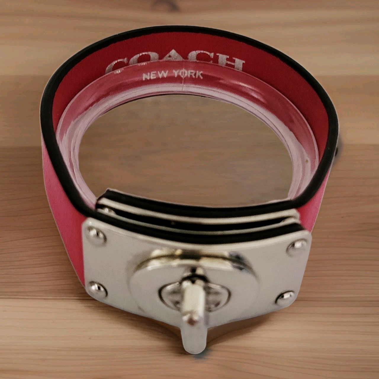 Authentic Coach New York Bracelet Turn-Lock Buckle Fits To 6.25″