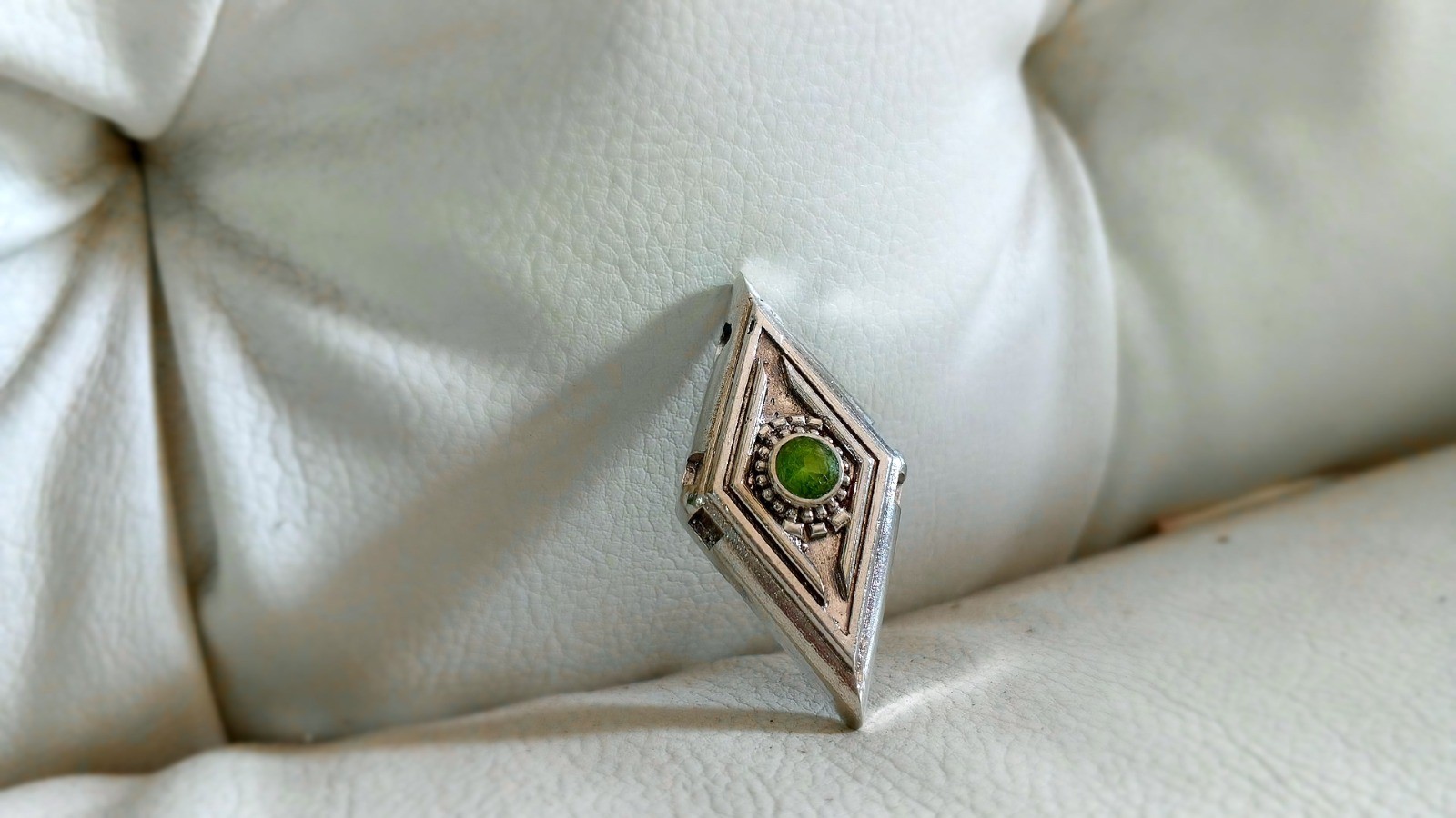 Peridot Pendant For Men