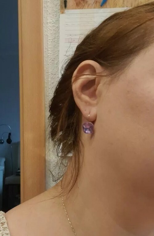 New Fashion Simple Austrian Crystal Dangle Earrings Women Stud Drop Square Ear