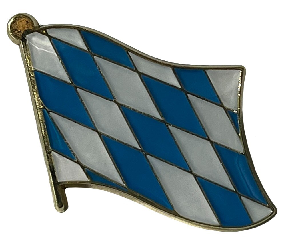OKTOBERFEST OCTOBERFEST GERMAN Bavaria Plain Wavy Motorcycle Hat Cap Lapel Pin