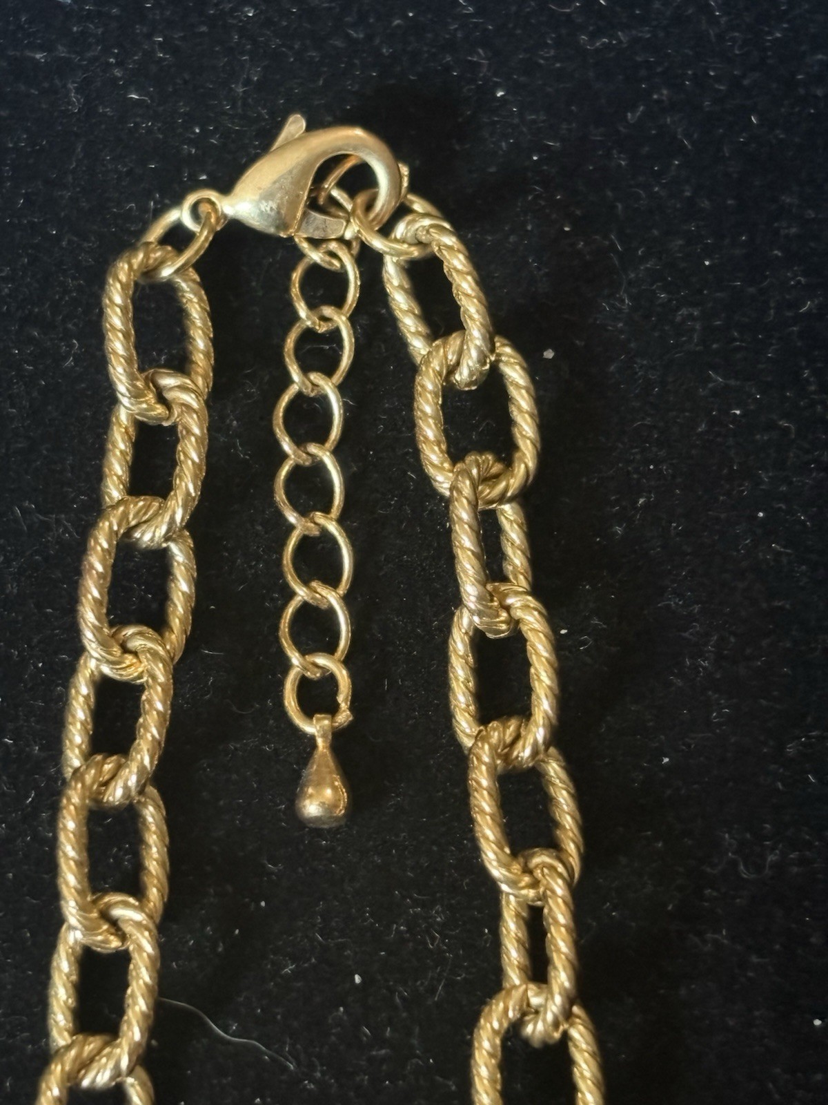 8” Gold Toned MK Bracelet With A Perfume Bottle Charm Reads Scentsational (11)