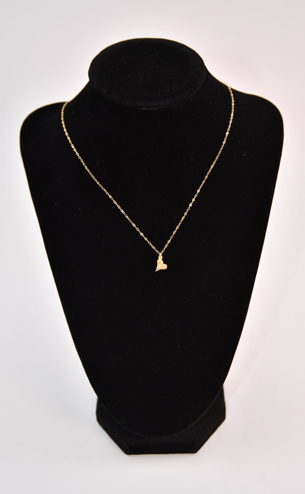 Dogeared “Love is the Answer” Sideways Heart Necklace