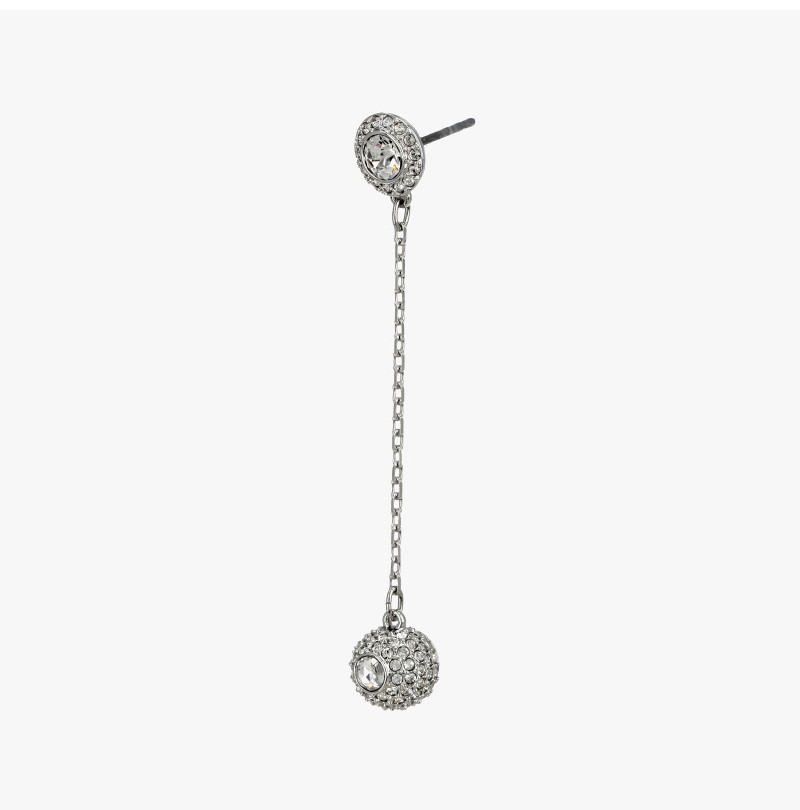 Swarovski Una Angelic Drop Earrings 5732273 5.2cm Silver Crystal
