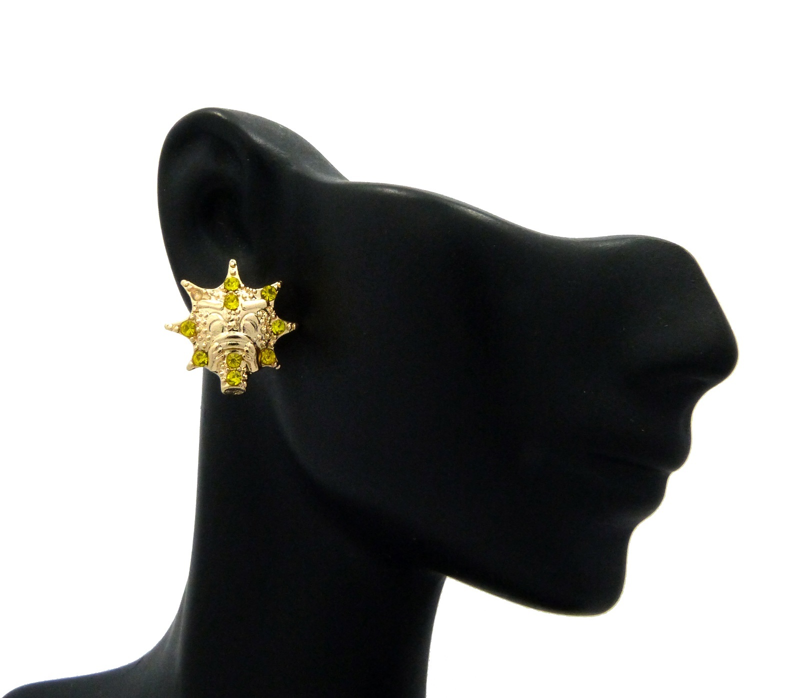 NEW GLO GANG PIECE METAL POST PIERCED EARRING – XE1125
