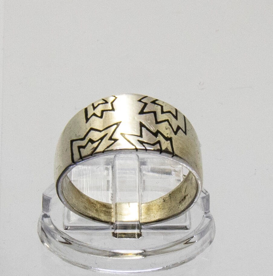Unique Silver Cartoon-like Star Ring