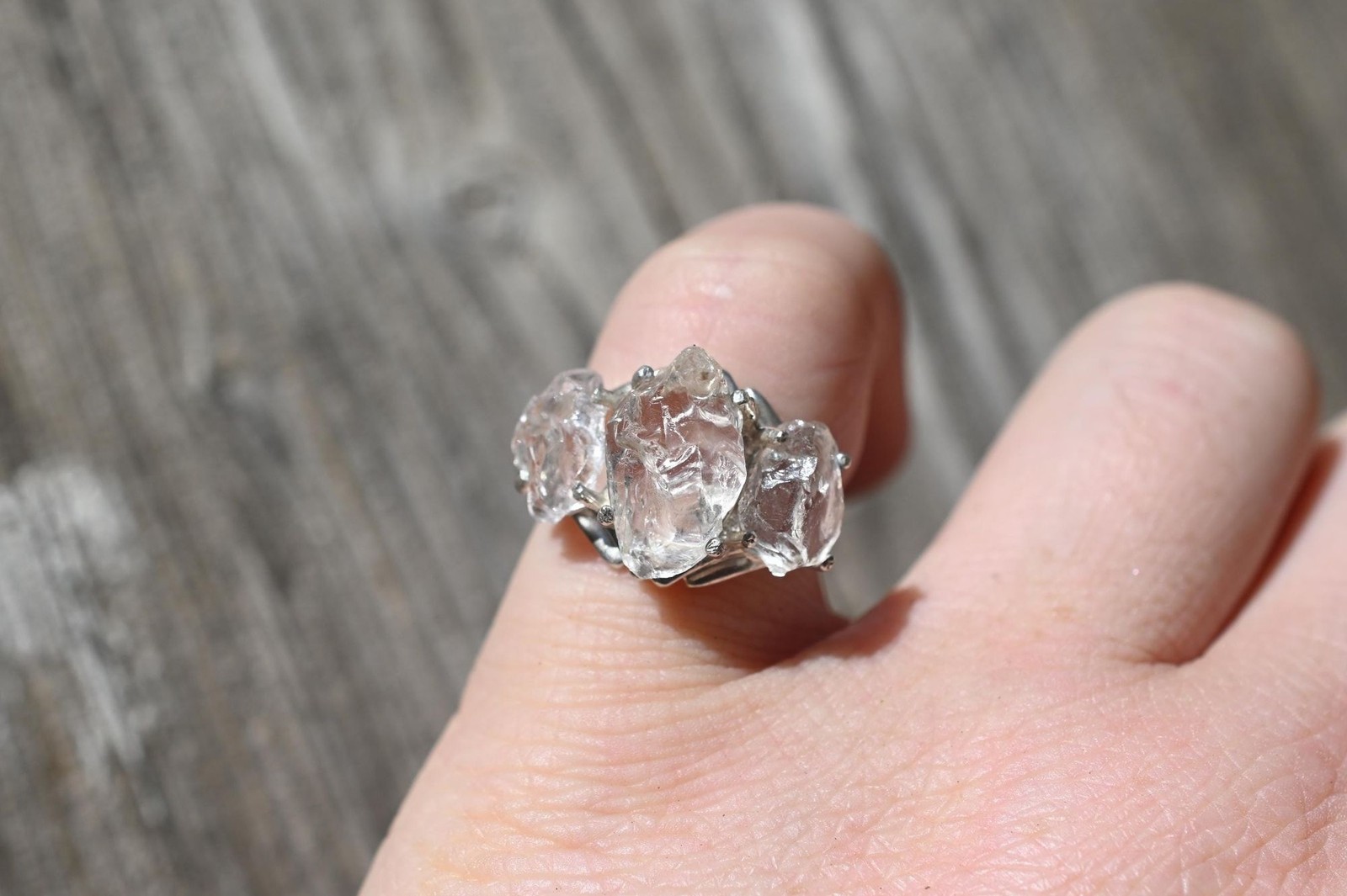 Engagement ring Lake county diamond sterling silver size 3 4 5 6 7 8 9 10 11 12
