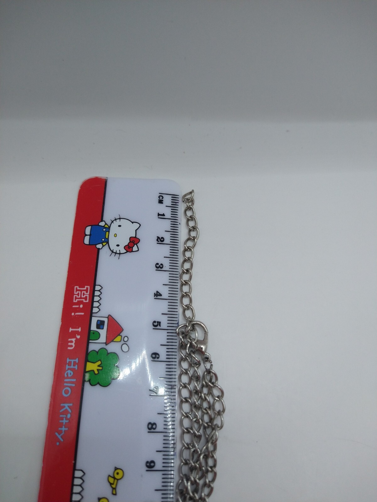 Necklace y2k metal glass silver tone retro Christmas Cottagecore Statement