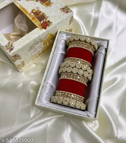 Bridal Chura Set |Punjabi Bridal Chuda |Wedding Bangles Set|Traditional bangles
