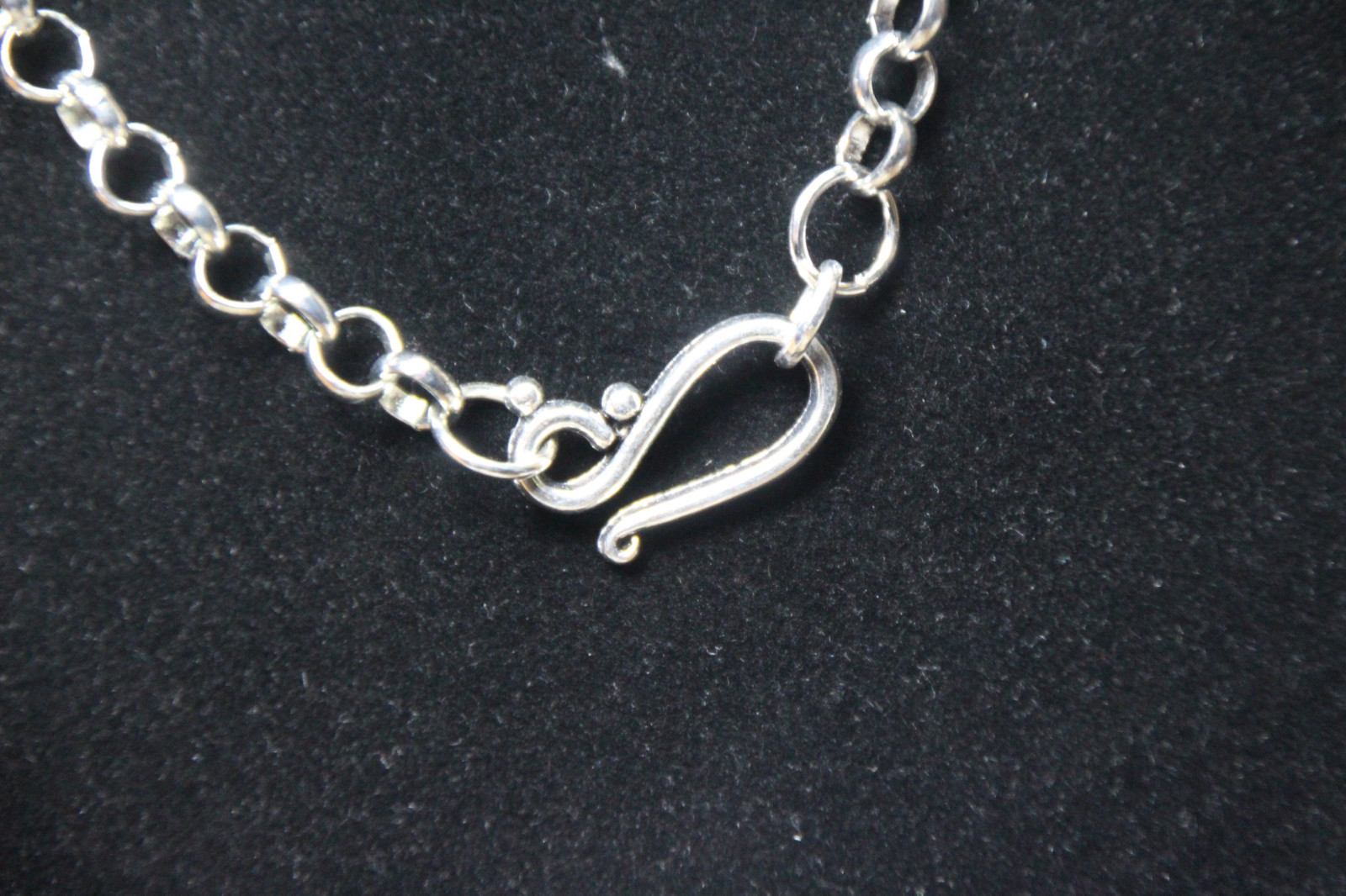 Sword Charm Fantasy Pewter Pendant Stainless Steel Chain Necklace Renn Fair 18″