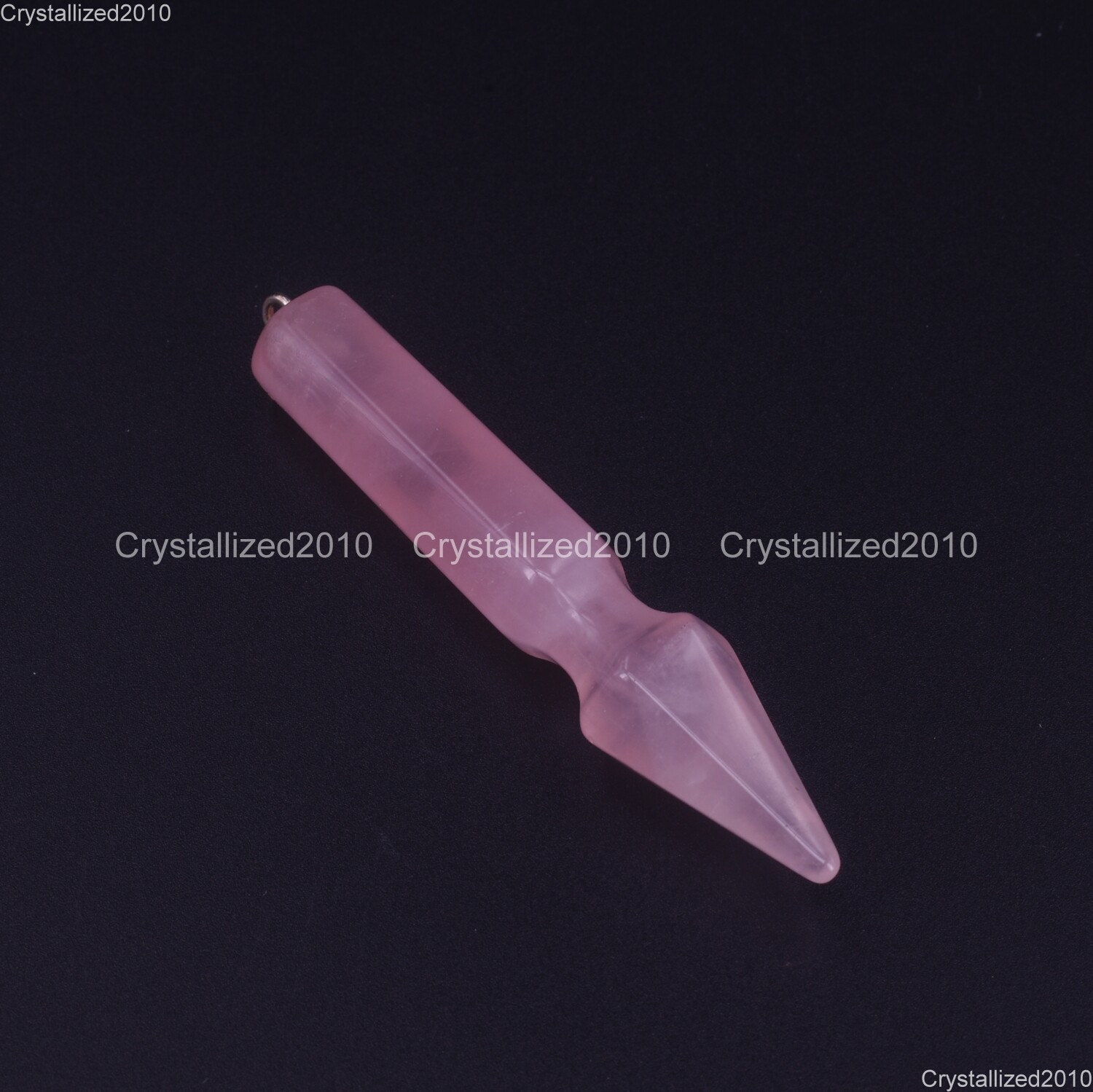 Natural Gemstones Spear Pendulum Healing Crystal Pointed Reiki Chakra Pendant