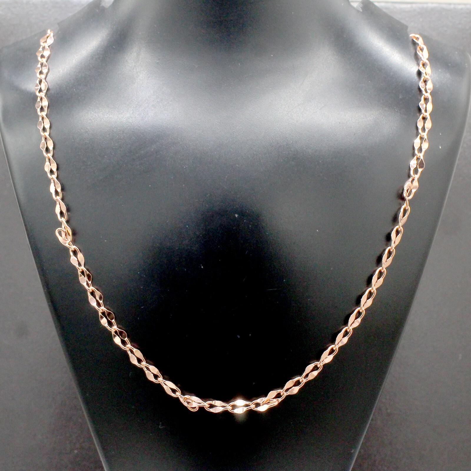 Pure Solid Copper Cube Chain Design Women And Men Chain Necklace Copper CPN19