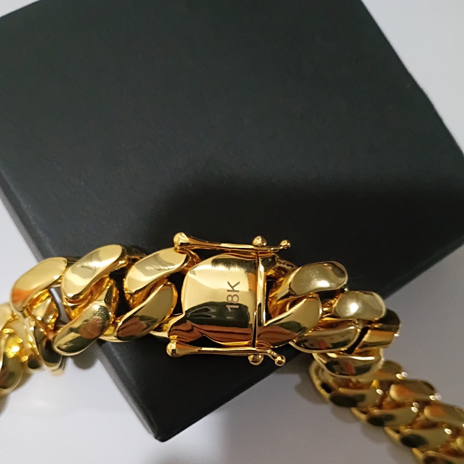 Miami Premium Water Resistant Cuban Link Gold Plated Chain 20mm – 24inch