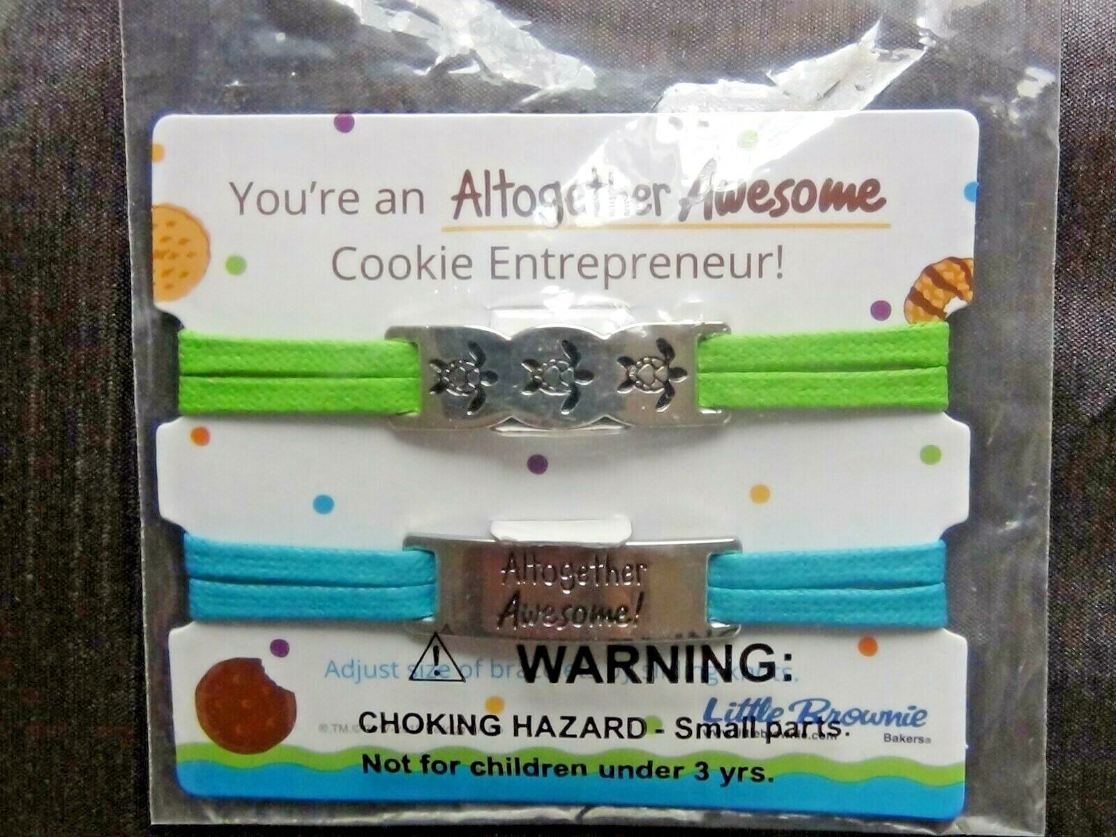All Together Awesome Bracelets Adjustable Turtle 3 pack 2 Bracelets in Each