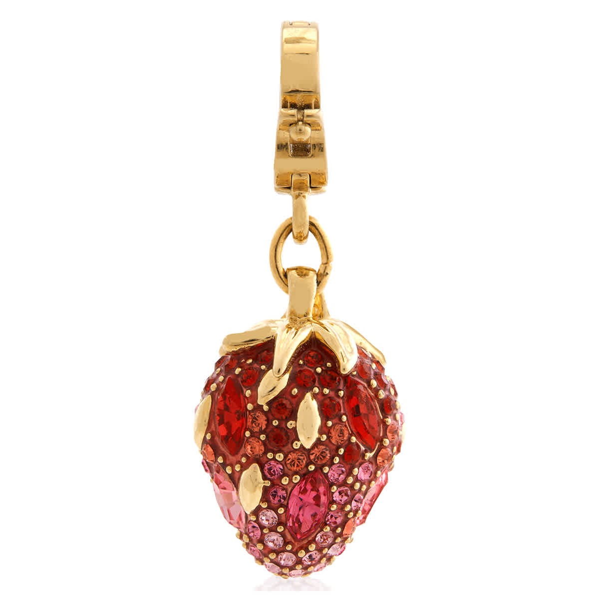 Swarovski Strawberry Crstal Charm