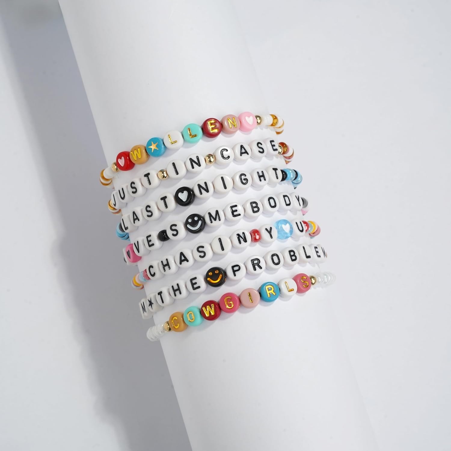 Boho Chic Colorful Bead Stretch Bracelet – Meaningful Friendship Gift for Women