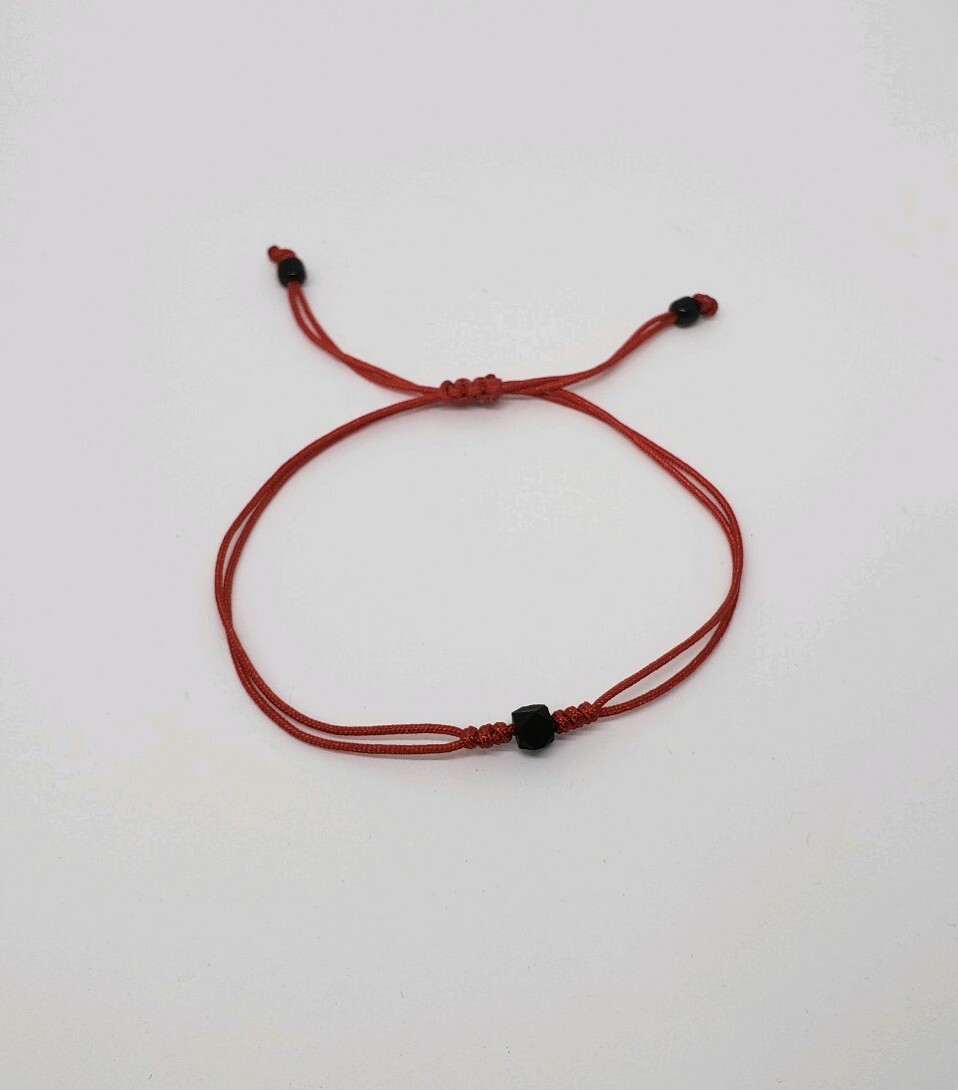 PULSERA DE AZABACHE ORIGINAL AJUSTABLE / AZABACHE BRACELET ORIGINAL ADJUSTABLE