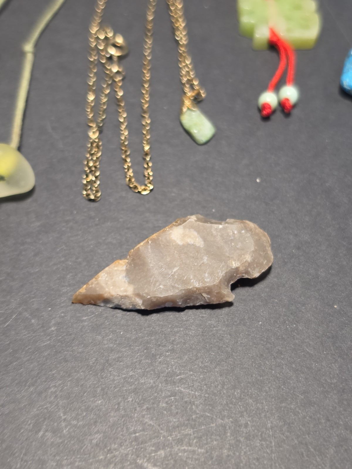 Assorted Group Stones Necklaces Arrowhead