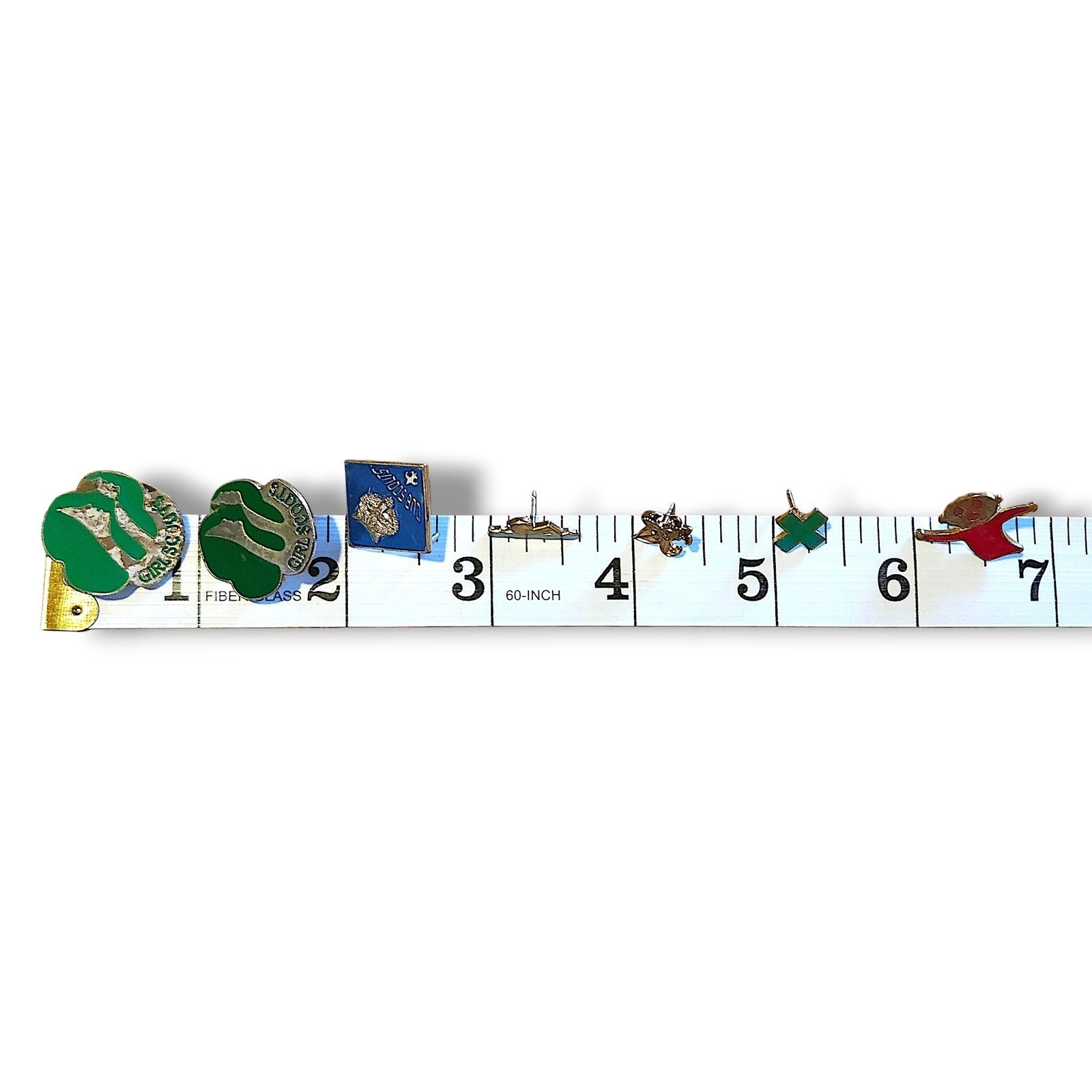 Vintage Girl Scouts Cub Scouts Enamel Pins GSUSA 1980 Badge Set Mixed OS