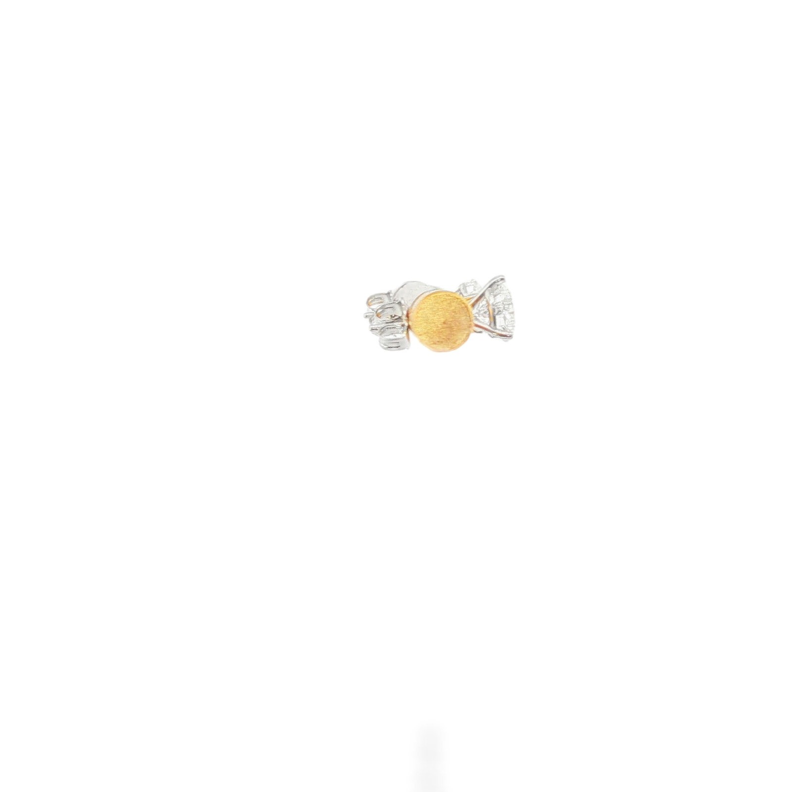 2.4 CT Lab Grown Diamond Stud Earrings 14K Gold Round Brilliant