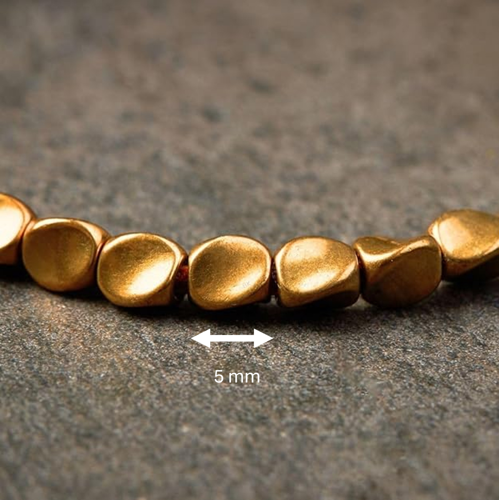 ONE Buddha & Karma Tibetan Copper Beads Bracelet – Energy Healing for Strength