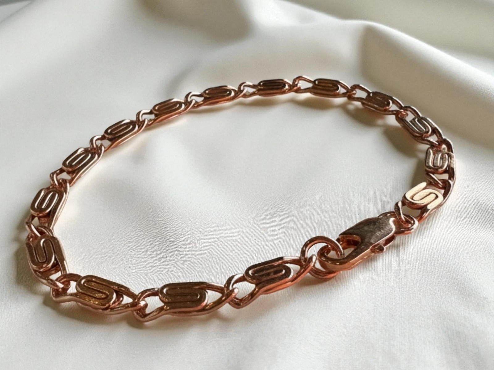 Pure Copper Scroll Bracelet • Vintage Style • Adjustable & Plus Sizes Available