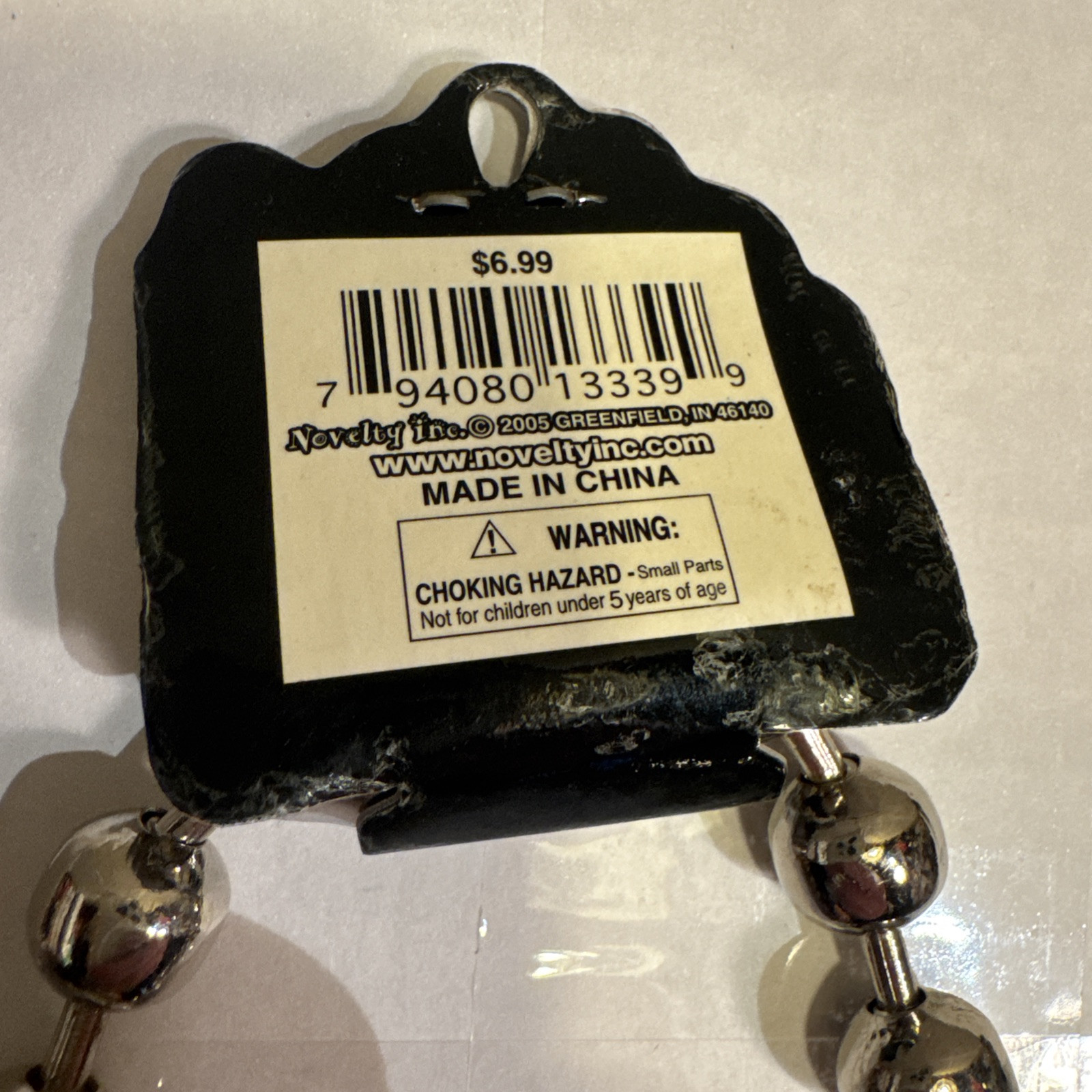 Vintage 2005 Novelty Inc Next Generation 18″ Heavy Chunky Ball Chain Necklace