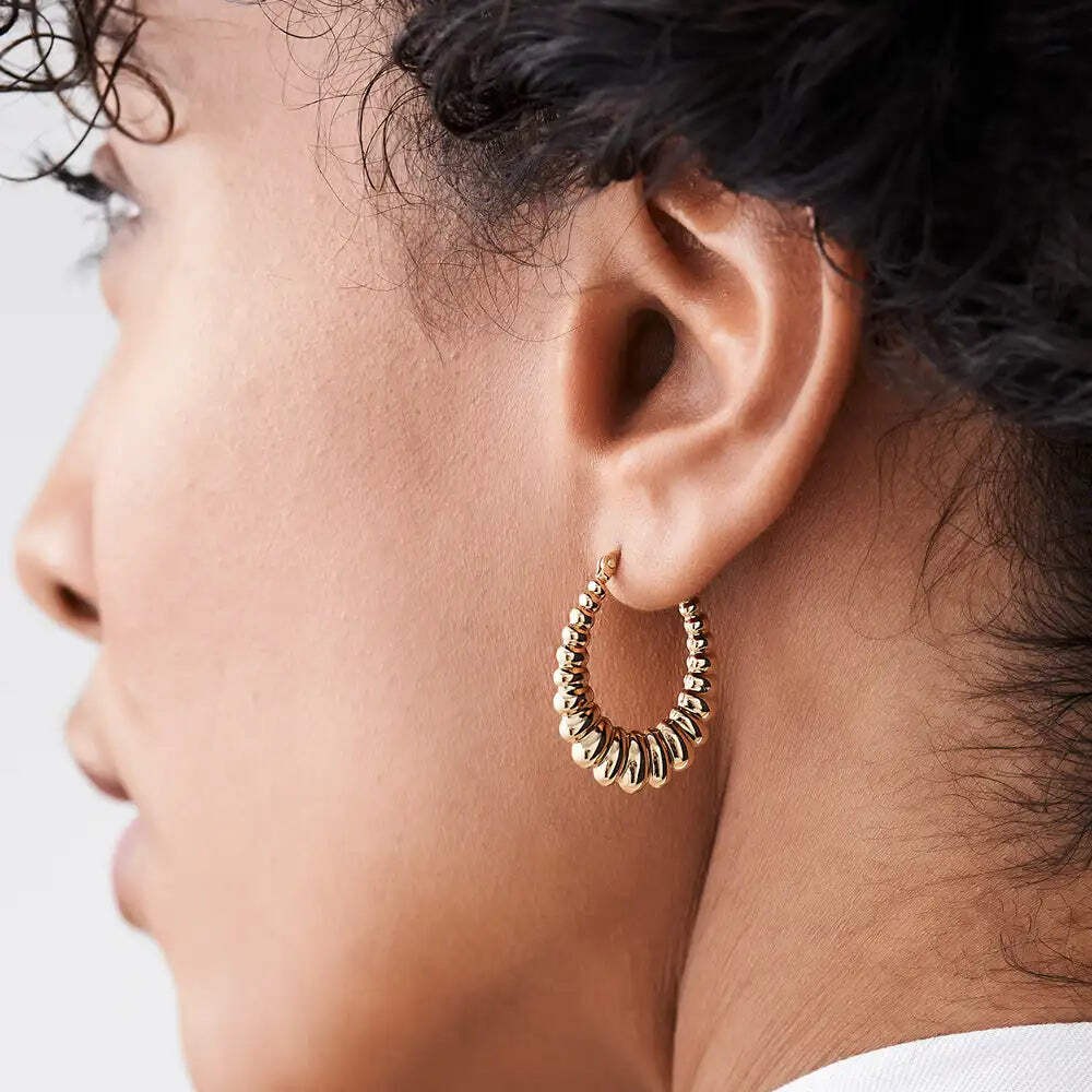 925 sterling silver shrimp vintage style earrings also available in Vermiel