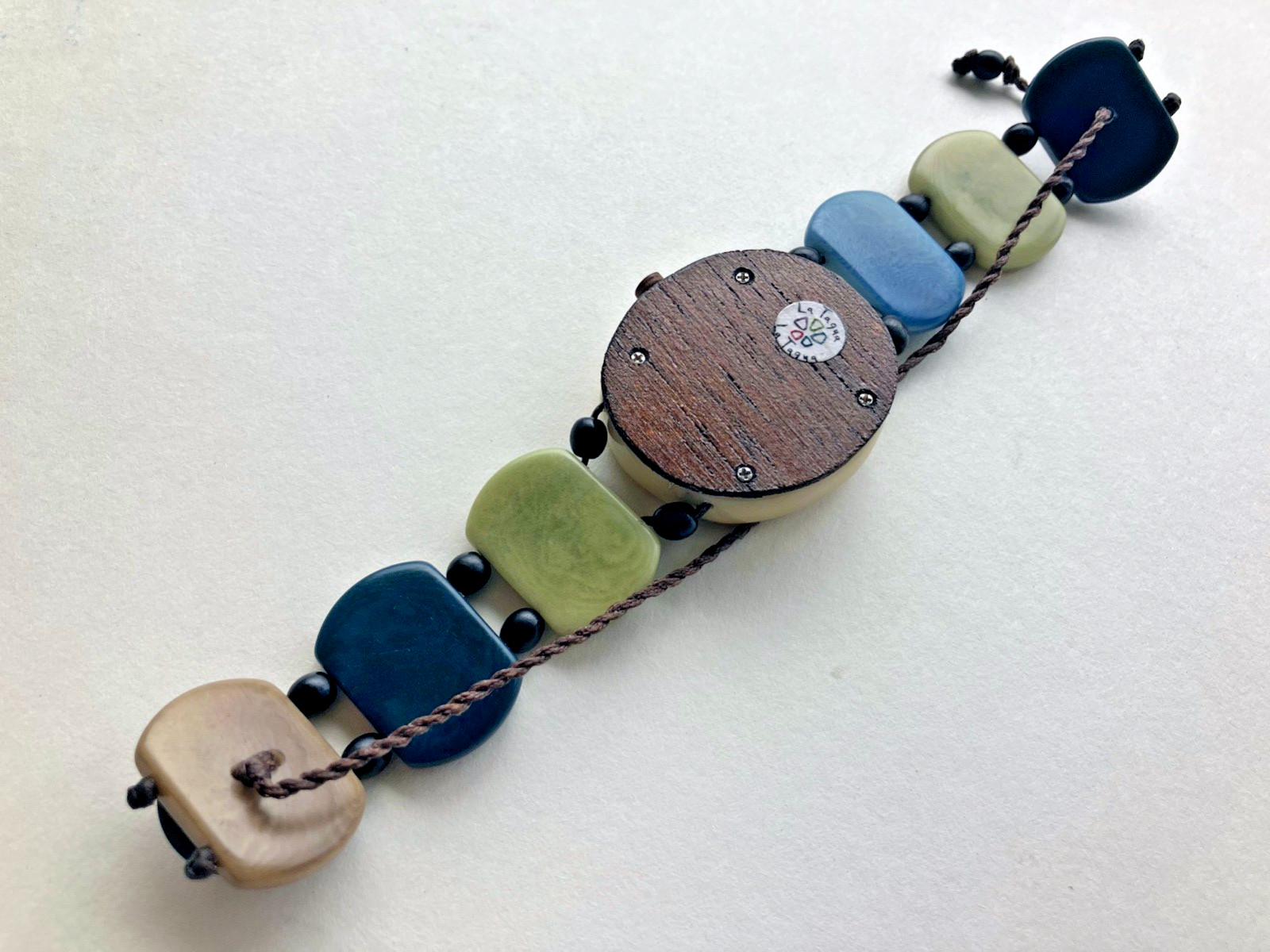La Tagua Nut Organic Fair Trade Sustainable Nature Bracelet / Watch