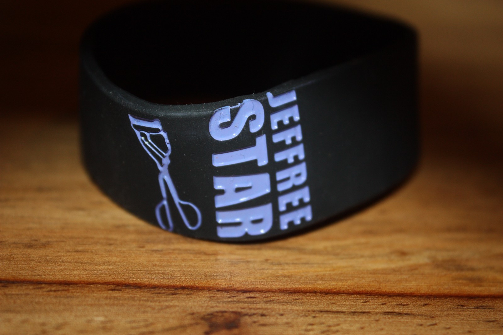 Gay Power Jeffree Star Pride Wristband Black and Purple LGBTQ+