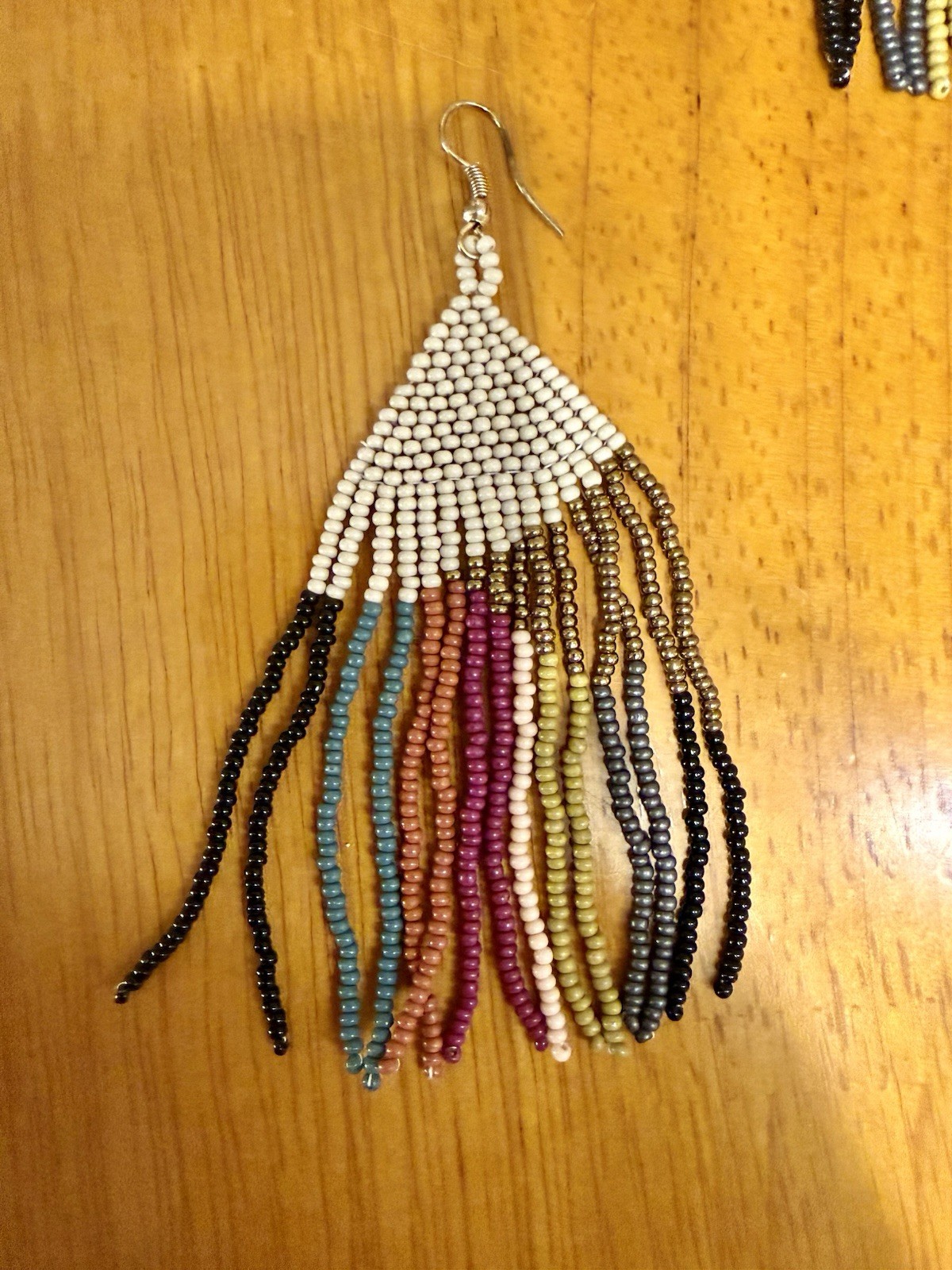 NWOT Lot of 3 Ink + Alloy Beaded Pierced Earrings- See Photos/Description