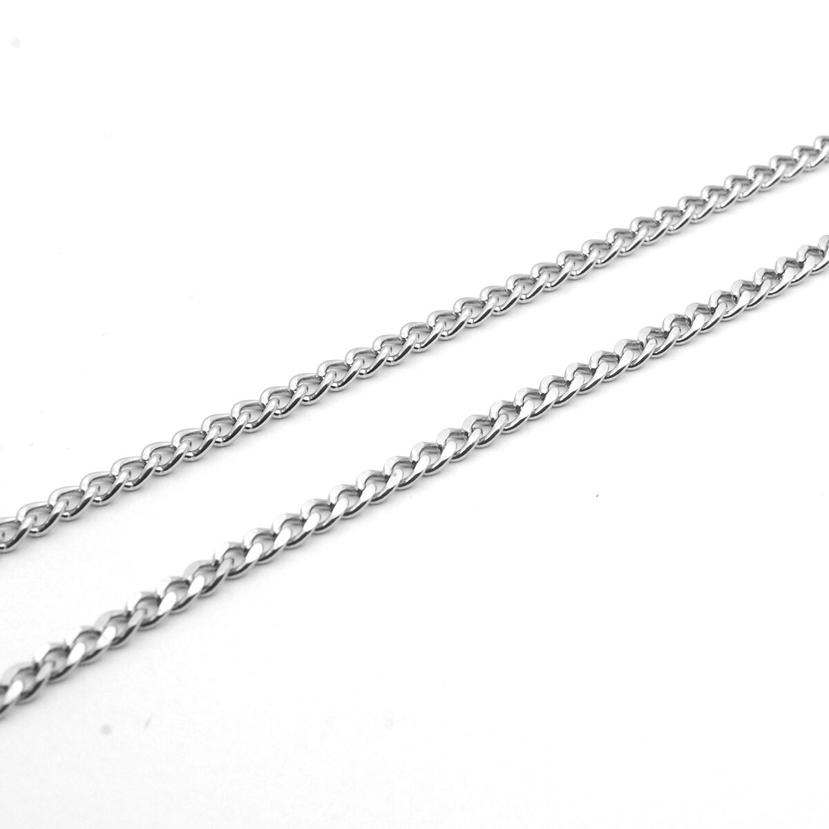 3/3.5mm Wholesale Stainless Steel Curb Cuban Chains Woman Man NEVER FADE