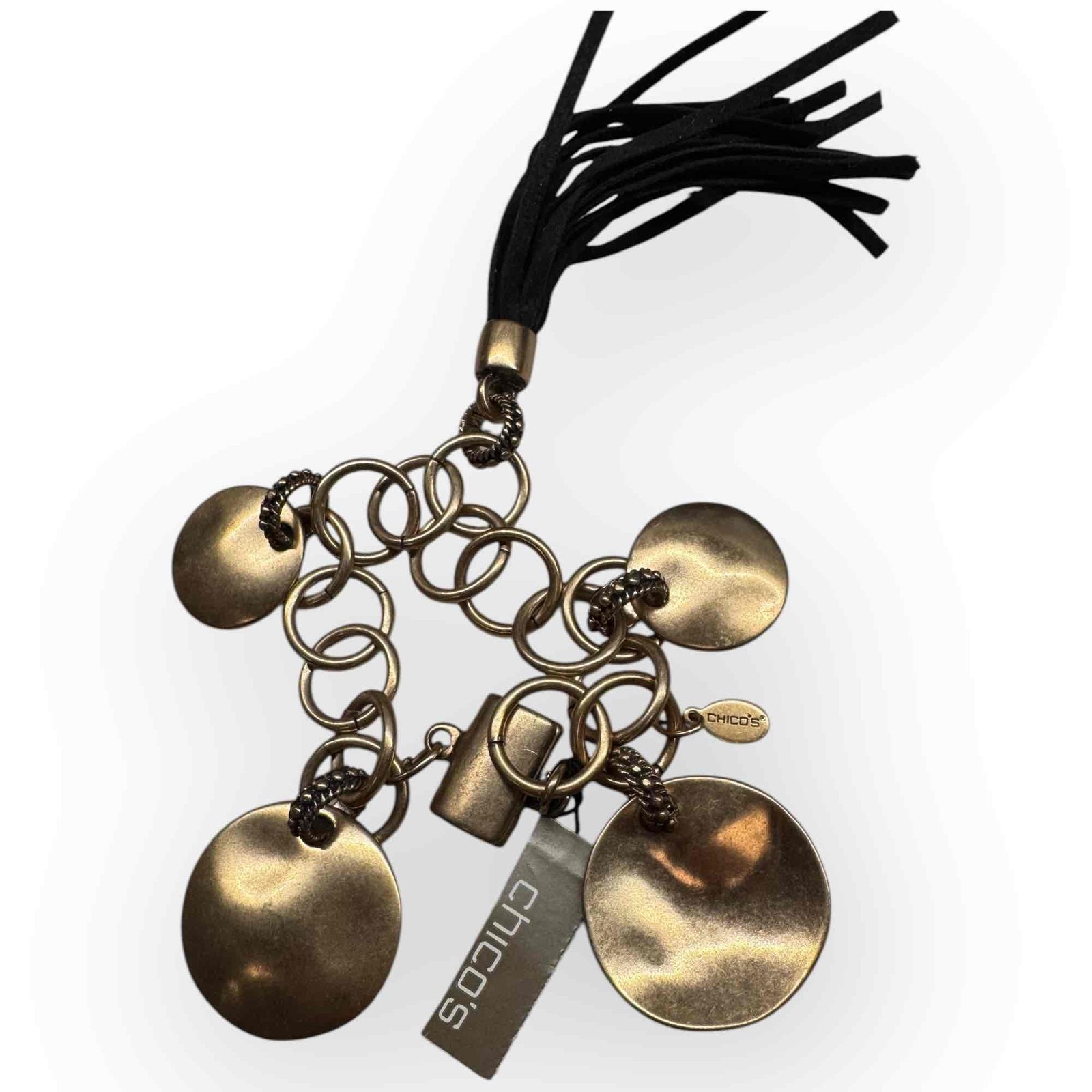 NEW Chicos Charm Bracelet Tassle