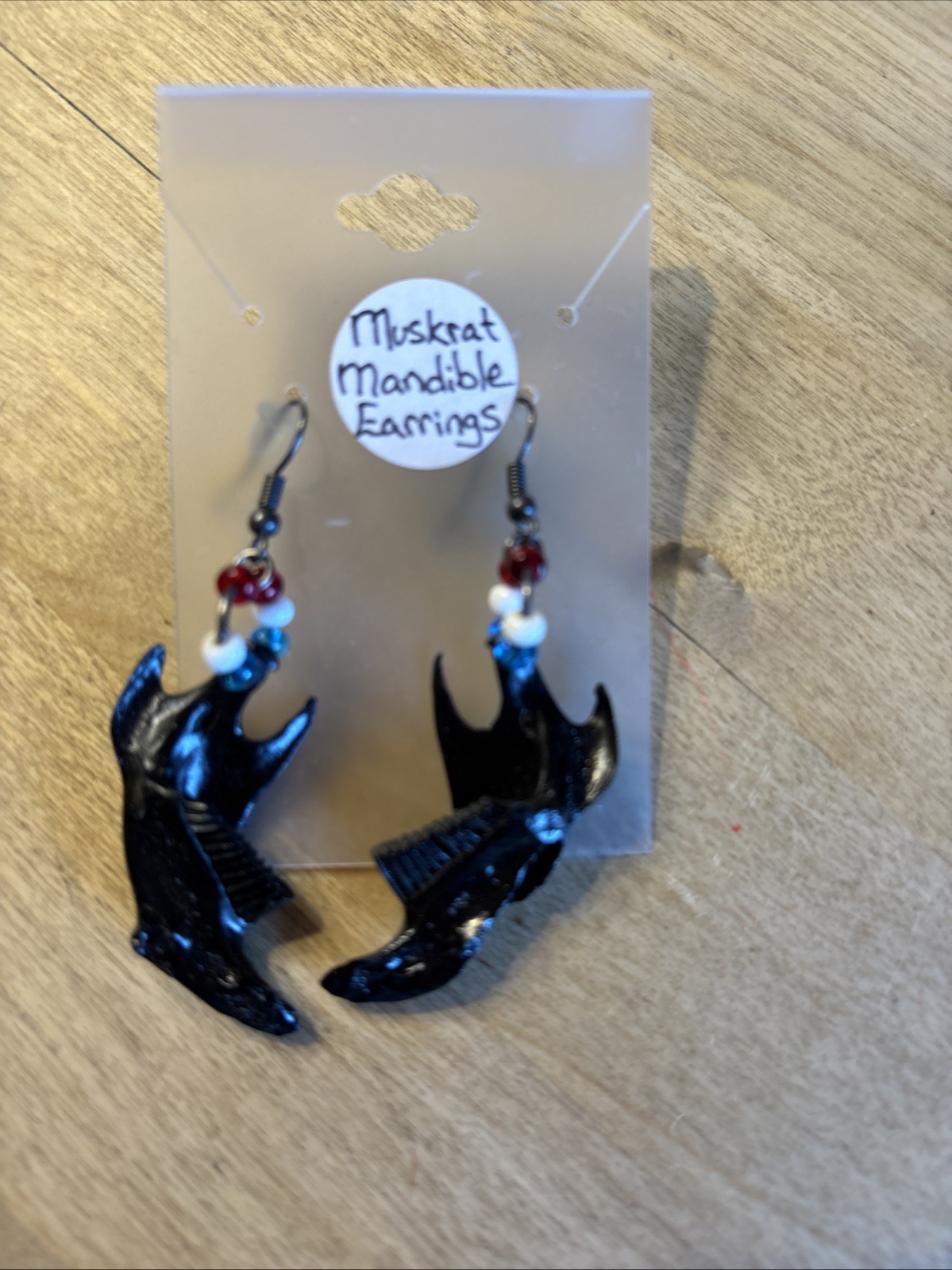 Muskrat Mandible Earrings New