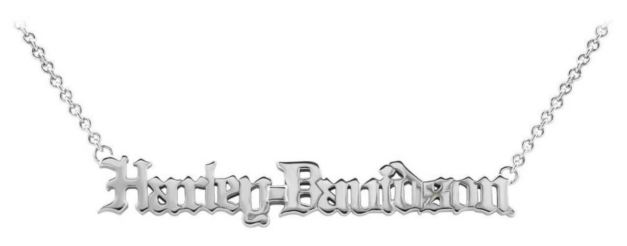 Harley-Davidson® Women’s English Script “Harley-Davidson” Necklace 107 HDN0422