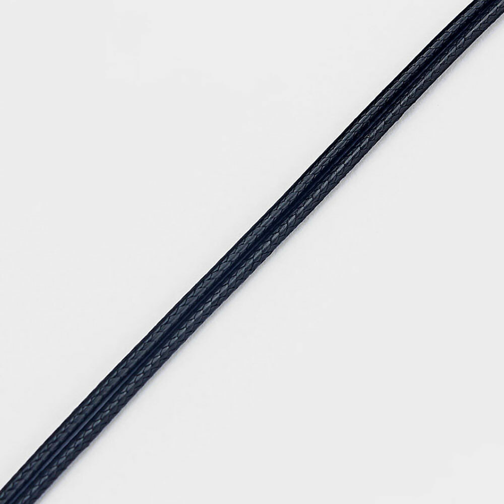 30PCS Handmade Black Korea Waxed Cord Necklace 16-32 inch Adjustable NEW ++