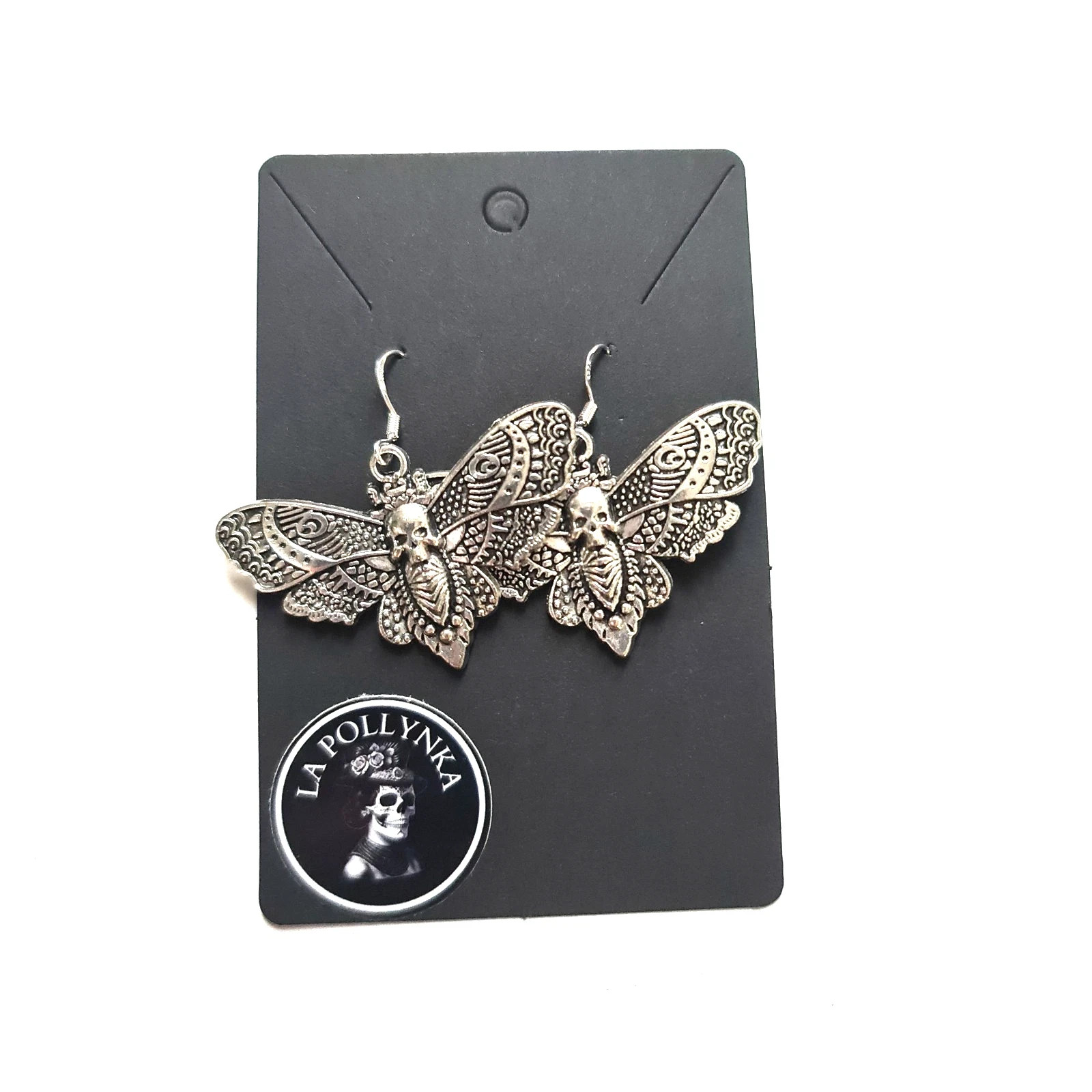 Gothic Dangle Earrings Skull Skeleton Moth Goth Punk Rock Jewellery Halloween
