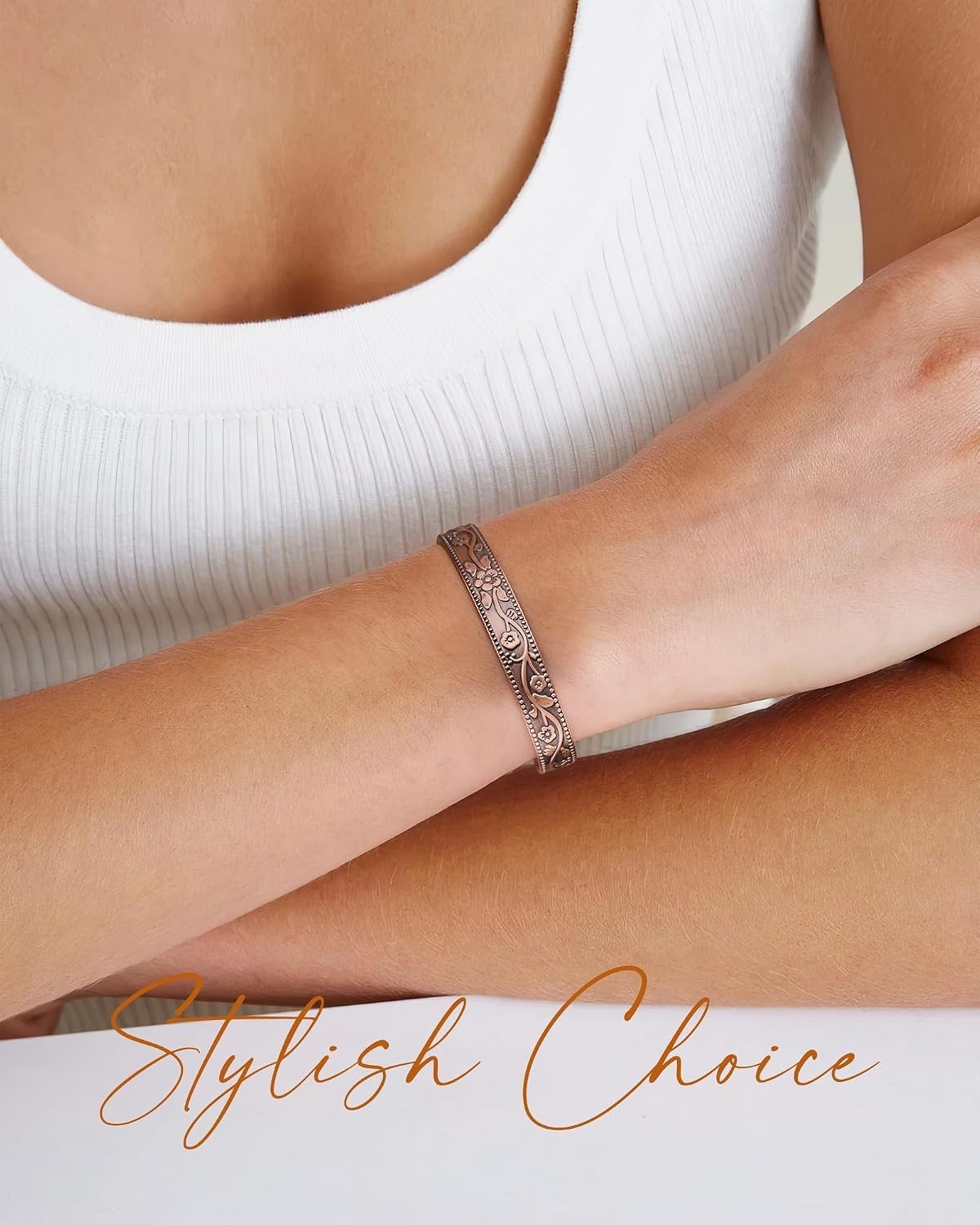Handmade Copper Bracelets for Women – Timeless Vintage Design, Great Gift Idea