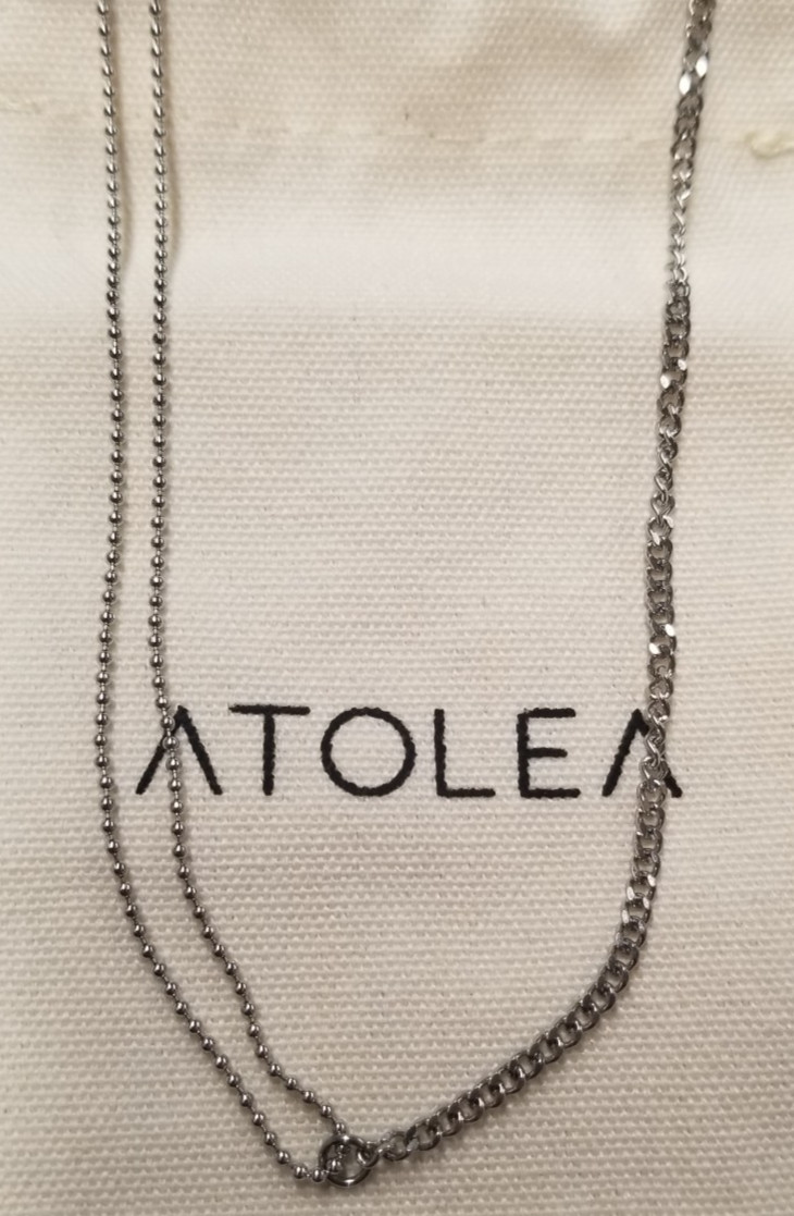 Atolea Double Trouble Choker 15.3″+2″